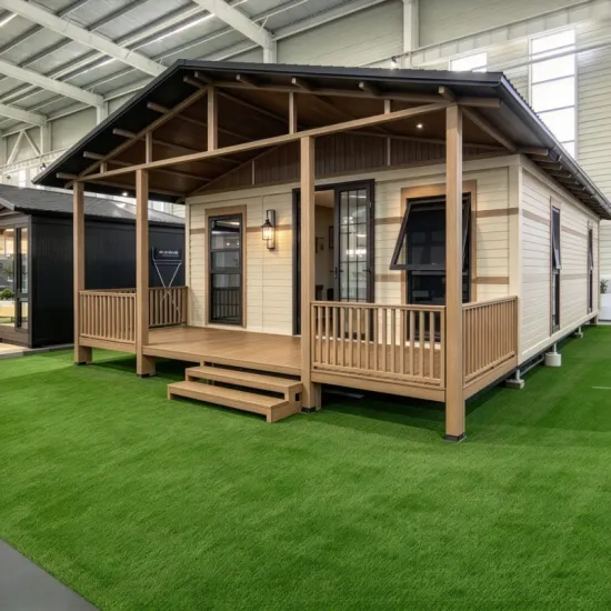 20ft Expandable Prefab Home with Full Roof, for Commercial & Field Projects