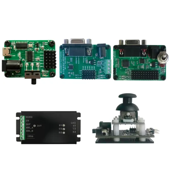 Electrical Accessories for Miniature Servo Electric Cylinders: USB/RS232/S-Bus to LVTTL/STM32 Controller & Power Adapter