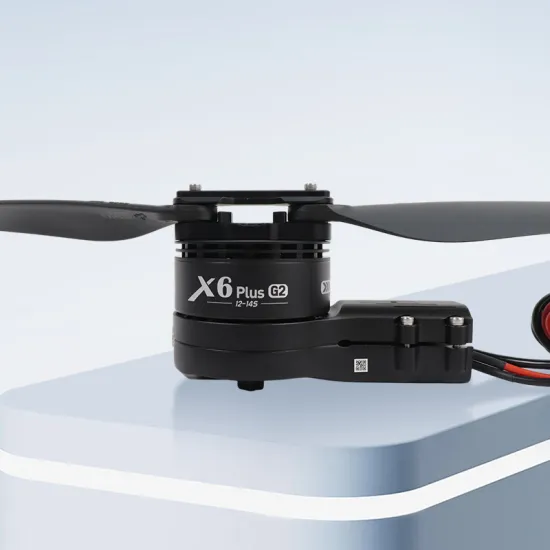 X6 Plus G2 Integrated Power System 24 Inch Carbon Propellers 11.8kg 12.5kg Thrust for UAV Agricultural Drone