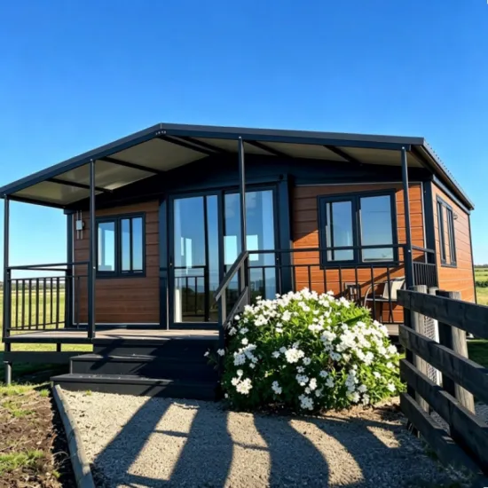 20ft Expandable Prefab Home with Full Roof, for Commercial & Field Projects
