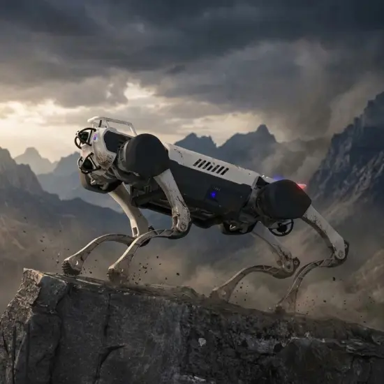Jueying X30 Industrial-Grade Robot Dog (Quadruped Robot) – Power Grid Inspection & Firefighting Applications