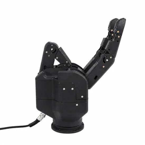 3-Finger Flexible Rotary Electric Robot Gripper Adjustable Force Speed Cobot Gripper for Pick and Place Automation