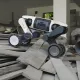 Lynx S10 Series quadruped robot (robodog) featuring a hybrid wheel-leg locomotion structure and industrial-grade