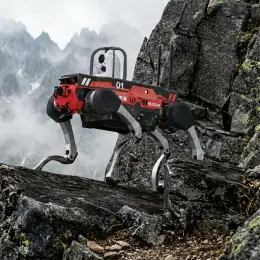 Jueying X30 Industrial-Grade Robot Dog (Quadruped Robot) – Power Grid Inspection & Firefighting Applications