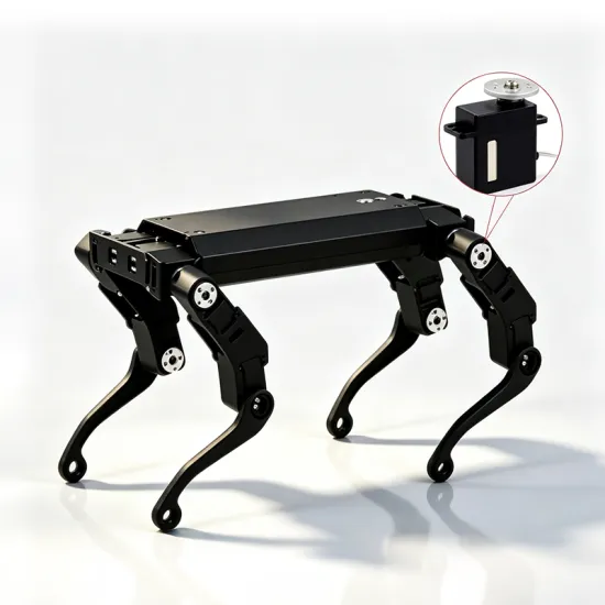 RS485 Intelligent Servo Motor High Precision Robot Servo Actuator 360° Rotation Control for Industrial Robot Arm