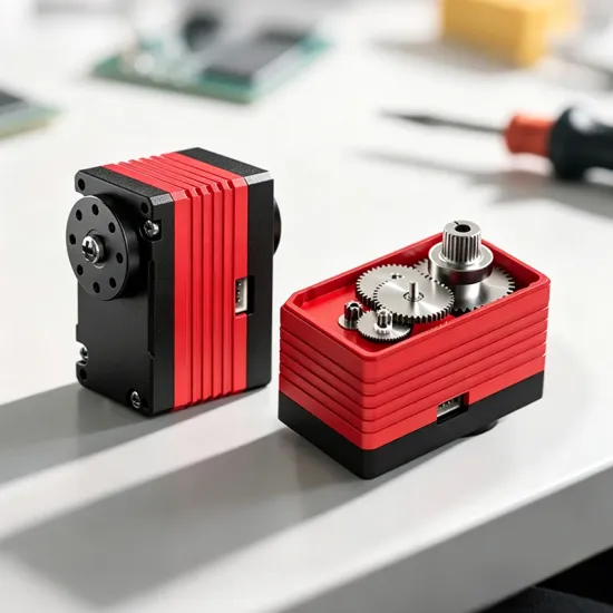 RS485 Intelligent Servo Motor High Precision Robot Servo Actuator 360° Rotation Control for Industrial Robot Arm
