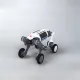 Lynx S10 Series quadruped robot (robodog) featuring a hybrid wheel-leg locomotion structure and industrial-grade