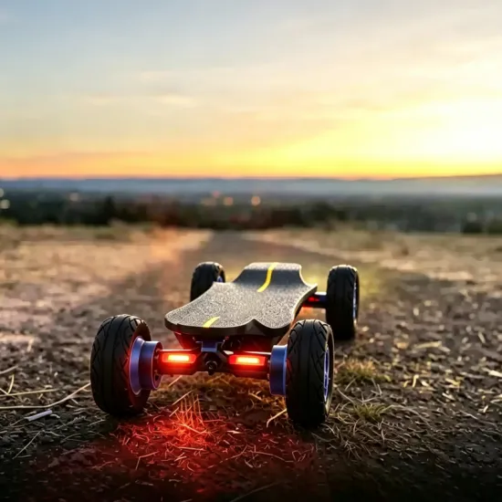 ESK-10 Pro All-Terrain Electric Skateboard | Gear-Driven Off-Road Beast for Outdoor Adventure.