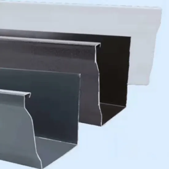 AG-5.5K Aluminum Roof Rainwater Gutter for Rainwater Harvesting Systems