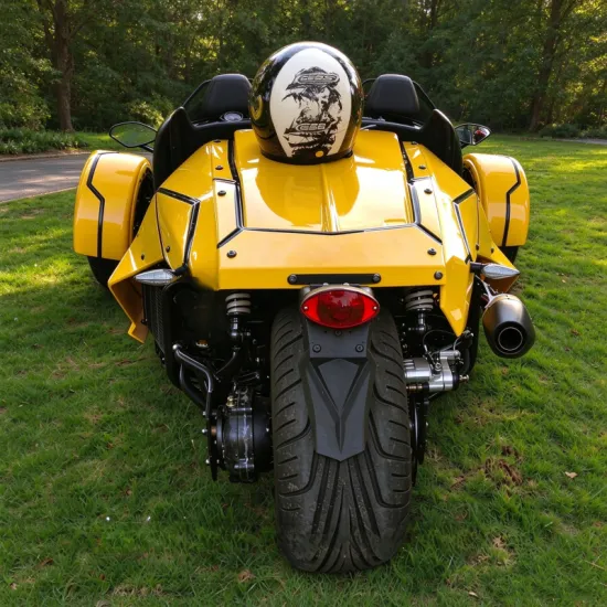 ERR-5 Electric Trike — Quiet 10 kW Power, Open Twin-Seat, 150 km Outdoor Fun