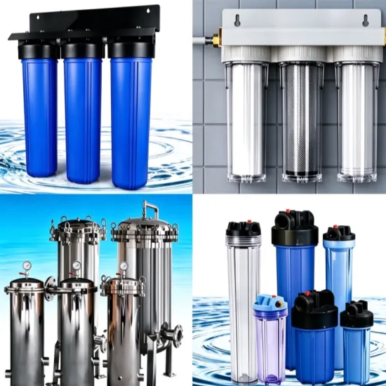 20” Modular Multi-Stage Water Filter System for Household & Off-Grid Water Supply