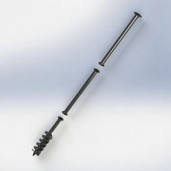GA-250 Ground Anchor for Uneven Terrain Installation
