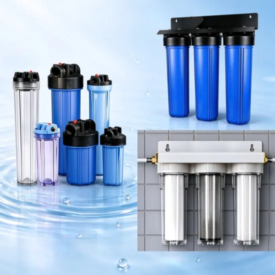 10-Inch Multi-Stage Water Filter Cartridges for Home Water Filtration