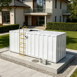STP-MBR-3 Integrated MBR Wastewater Treatment System for Residential & Rural Projects