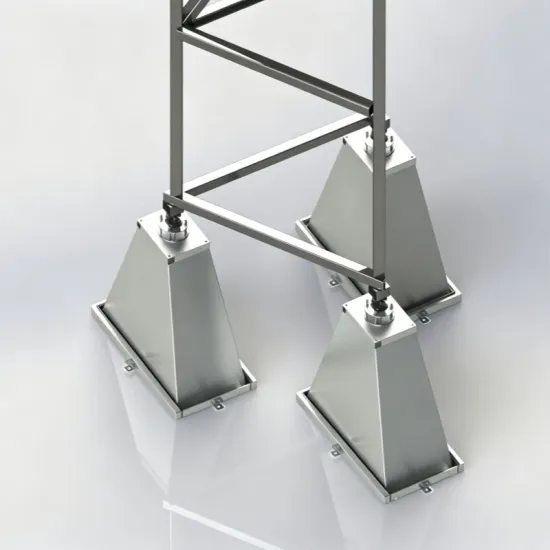 GP-0.5 Modular Ground Pier for Prefab Structures & Equipment Bases