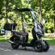 ERR-4 Electric Trike: Roofed Three-Wheeled Outdoor Adventure
