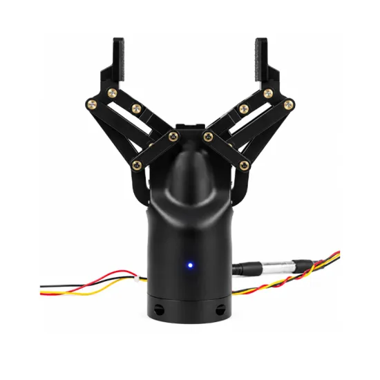 Intelligent Electric Gripper Adjustable Stroke Force Feedback Robotic Clamp for Electronic Assembly Pick and Place