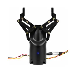 Intelligent Electric Gripper Adjustable Stroke Force Feedback Robotic Clamp for Electronic Assembly Pick and Place