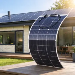 50W–200W Flexible Solar Panels for Mobile Robots and Off-Grid Power Systems