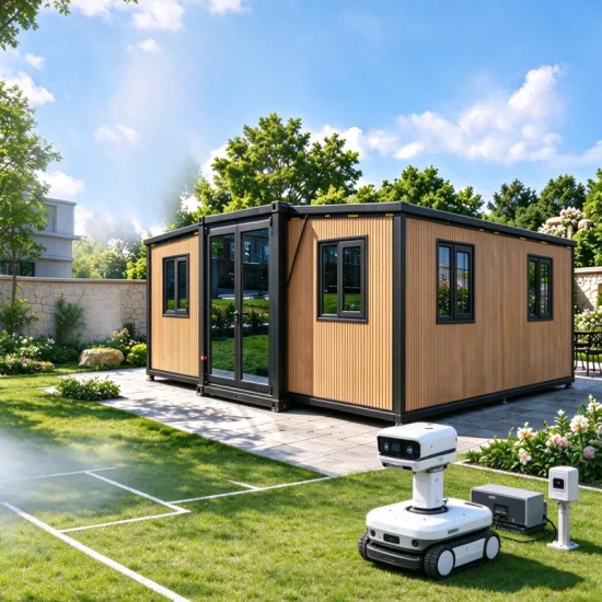 EC-20 Expandable Container House for Off-Grid Living & Robot Support Stations
