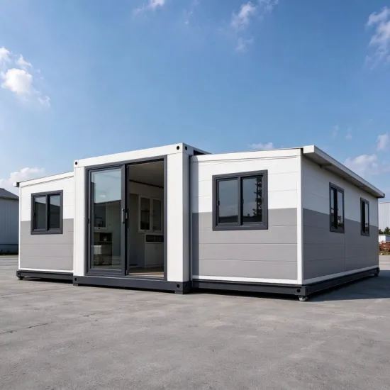 EC-20 Expandable Container House for Off-Grid Living & Robot Support Stations