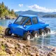 ATR-1 8-Wheel Electric Amphibious Off-Road Vehicle with High-Buoyancy Tires for Outdoor Adventure and Rescue