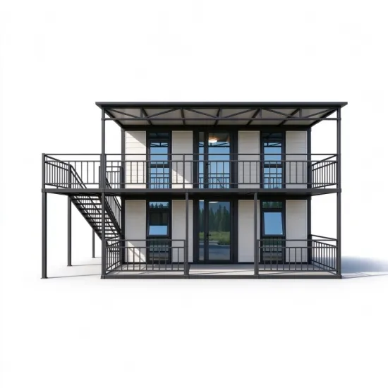 EC-20T Two-Story Expandable Container House for Remote Operations & Robot Stations