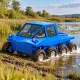 ATR-1 8-Wheel Electric Amphibious Off-Road Vehicle with High-Buoyancy Tires for Outdoor Adventure and Rescue