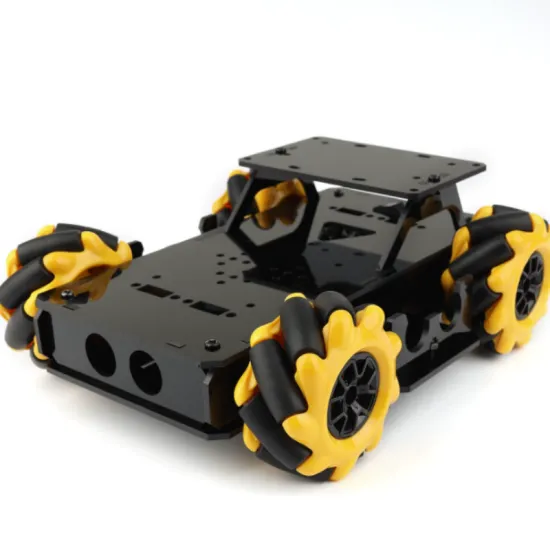 Arduino Smart Car miniAuto Omnidirectional Mecanum Wheel AI Vision Tracking UNO Programming Robot