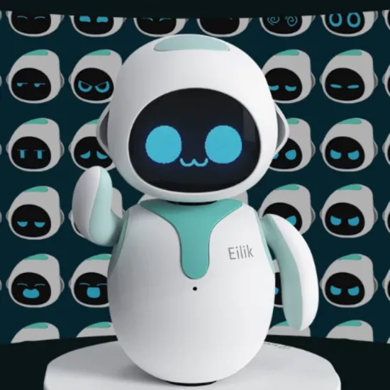 Eilik Robot Smart Emotional Interactive AI Desktop Pet Robot Toy, Small Desktop Companion