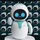 Eilik Robot Smart Emotional Interactive AI Desktop Pet Robot Toy, Small Desktop Companion