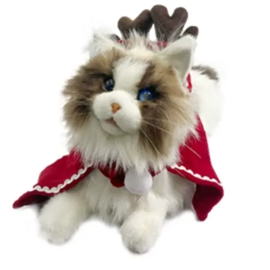 metaCat Smart Lifelike Bionic Plush Cat Toy, Interactive Electronic Pet Companion for Kids, Ideal Birthday Gift (Ragdoll