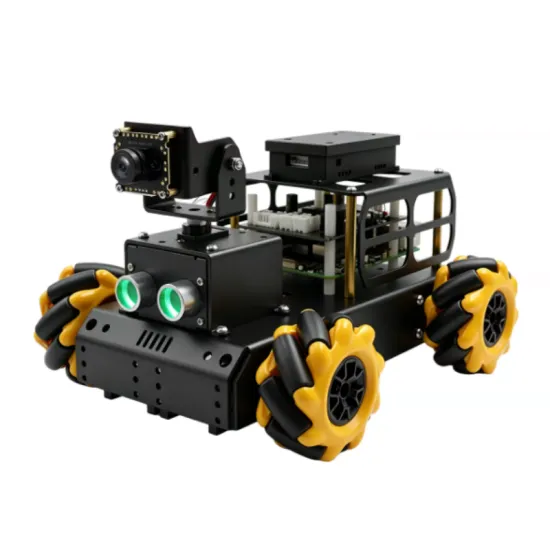 Arduino Smart Car miniAuto Omnidirectional Mecanum Wheel AI Vision Tracking UNO Programming Robot