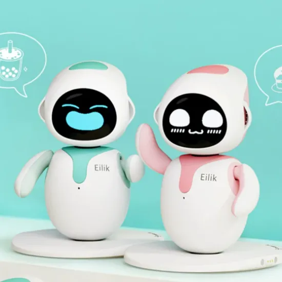 Eilik Robot Smart Emotional Interactive AI Desktop Pet Robot Toy, Small Desktop Companion