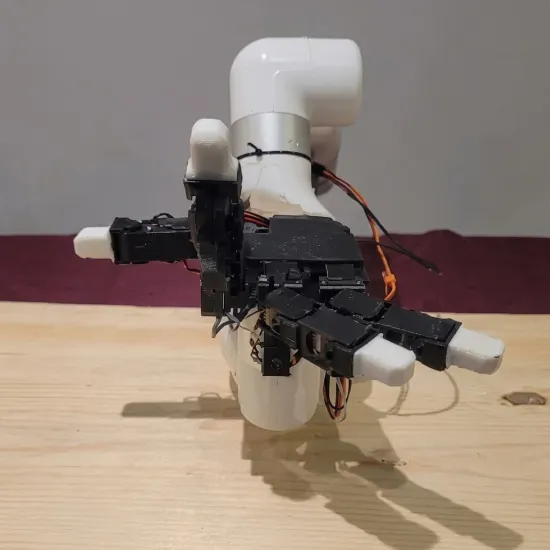 LEAP Hand A Low-Cost, Highly Efficient Anthropomorphic Robotic Hand with Force Feedback