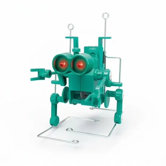 KidzRobotix Wacky Robot – Quirky Robot Science Experiment & Educational Assembly Toy (Authentic 4M Product)