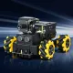 Yahboom AI Large Model Vision Car ROS2 Robot, Voice Recognition Interactive Embodied Robot for Raspberry Pi 5