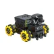 Yahboom AI Large Model Vision Car ROS2 Robot, Voice Recognition Interactive Embodied Robot for Raspberry Pi 5