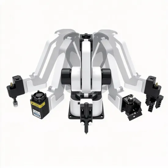 Rotrics DexArm Multi-functional Robot Arm, 3D Printing, Laser Engraving, Gripper & Pen Holder Robot