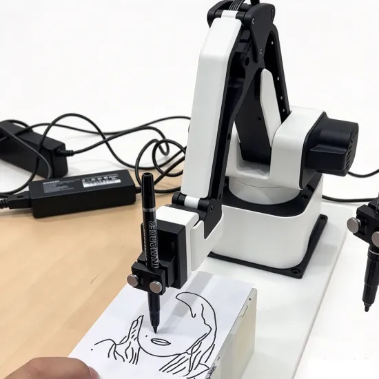 Rotrics DexArm Multi-functional Robot Arm, 3D Printing, Laser Engraving, Gripper & Pen Holder Robot