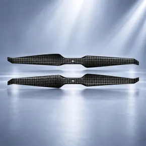 HEP-L 20*7 Carbon Fiber Propeller Pair  CW & CCW Ultra Light Props for Agriculture Plant Protection UAV