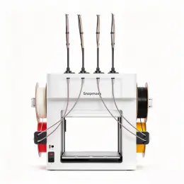 Snapmaker U1 3D Printer, Multi-Color Independent 4-Toolhead FDM Printer, Large-Format Desktop High-Speed AI Detection