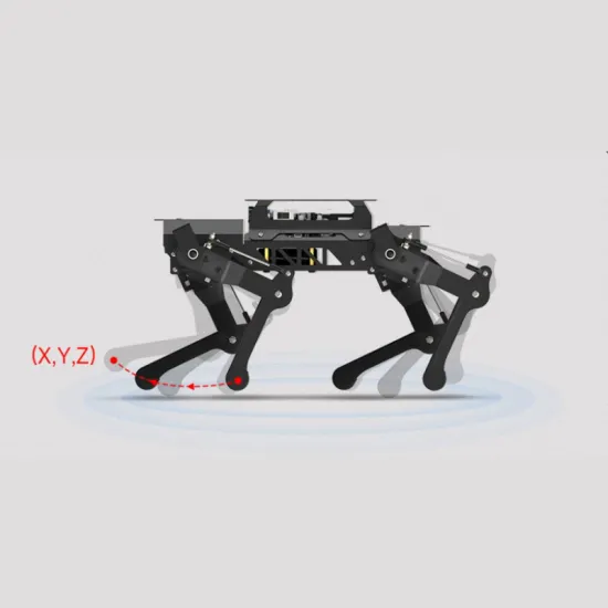 Hiwonder PuppyPi ROS Quadruped Robot Dog – Bionic AI Vision & Large Model Robot Powered by Raspberry Pi 4B/5
