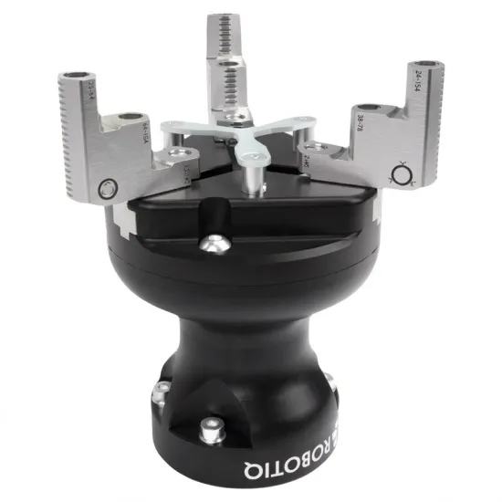 Robotiq Hand-E C10 Centering Gripper – Adaptive Electric/Pneumatic Gripper for Universal Robots Collaborative Robots