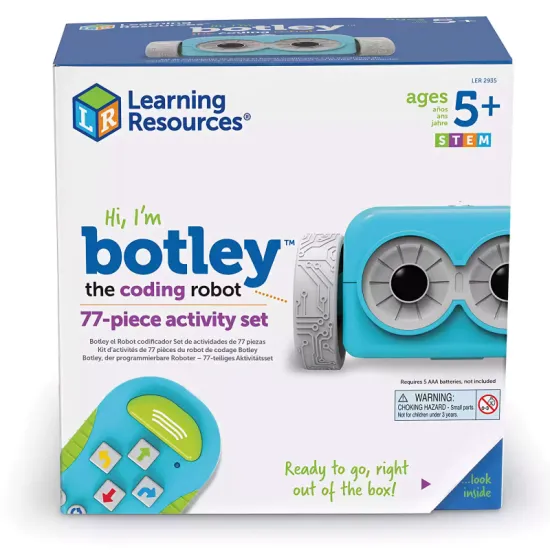 In stock: Learning Resources Botley the Coding Robot Activity Set (77 pieces)