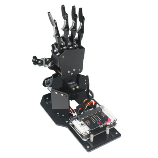 Hiwonder uHandbit micro:bit Programmable Robotic Hand Kit for STEM Learning