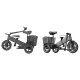 FER-4 Folding Electric Trike | Removable Battery